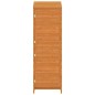 vidaXL Geräteschuppen Braun 55x52x174,5 cm Massivholz Tanne vidaXL Geräteschuppen Braun 55x52x174,5 cm Massivholz Tanne