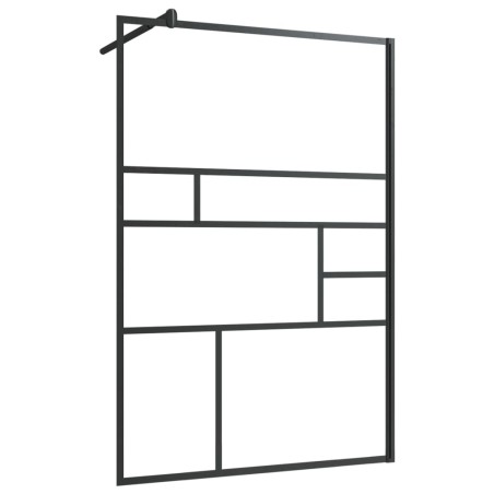 vidaXL Duschwand für Begehbare Dusche mit Klarem ESG Glas 115x195 cm