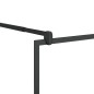 vidaXL Duschwand für Begehbare Dusche mit Klarem ESG Glas 115x195 cm vidaXL Duschwand für Begehbare Dusche mit Klarem ESG Glas 115x195 cm