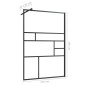 vidaXL Duschwand für Begehbare Dusche mit Klarem ESG Glas 115x195 cm vidaXL Duschwand für Begehbare Dusche mit Klarem ESG Glas 115x195 cm