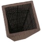 vidaXL Garten-Hochbeet 3-tlg. Poly Rattan Braun vidaXL Garten-Hochbeet 3-tlg. Poly Rattan Braun