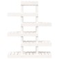 vidaXL Pflanzenständer Weiß 85x25x109,5 cm Massivholz Kiefer vidaXL Pflanzenständer Weiß 85x25x109,5 cm Massivholz Kiefer