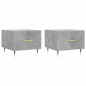 vidaXL Couchtische 2 Stk. Betongrau 50x50x40 cm Holzwerkstoff vidaXL Couchtische 2 Stk. Betongrau 50x50x40 cm Holzwerkstoff