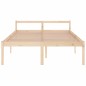 vidaXL Seniorenbett 150x200 cm Massivholz Kiefer vidaXL Seniorenbett 150x200 cm Massivholz Kiefer