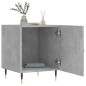 vidaXL Nachttische 2 Stk. Betongrau 40x40x50 cm Holzwerkstoff vidaXL Nachttische 2 Stk. Betongrau 40x40x50 cm Holzwerkstoff