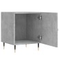 vidaXL Nachttische 2 Stk. Betongrau 40x40x50 cm Holzwerkstoff vidaXL Nachttische 2 Stk. Betongrau 40x40x50 cm Holzwerkstoff