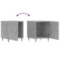 vidaXL Nachttische 2 Stk. Betongrau 40x40x50 cm Holzwerkstoff vidaXL Nachttische 2 Stk. Betongrau 40x40x50 cm Holzwerkstoff
