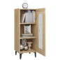 vidaXL Sideboard Sonoma-Eiche 34,5x34x90 cm Holzwerkstoff vidaXL Sideboard Sonoma-Eiche 34,5x34x90 cm Holzwerkstoff