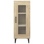 vidaXL Sideboard Sonoma-Eiche 34,5x34x90 cm Holzwerkstoff vidaXL Sideboard Sonoma-Eiche 34,5x34x90 cm Holzwerkstoff