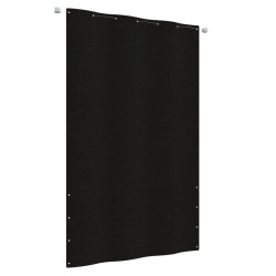 vidaXL Balkon-Sichtschutz Schwarz 140x240 cm Oxford-Gewebe