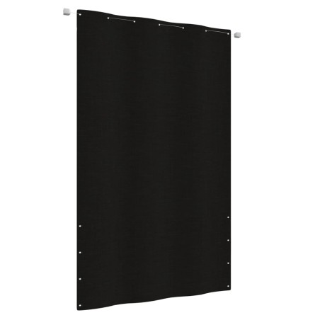vidaXL Balkon-Sichtschutz Schwarz 140x240 cm Oxford-Gewebe