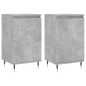 vidaXL Sideboards 2 Stk. Betongrau 40x35x70 cm Holzwerkstoff vidaXL Sideboards 2 Stk. Betongrau 40x35x70 cm Holzwerkstoff