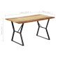 vidaXL Esstisch 140x80x76 cm Altholz Massiv vidaXL Esstisch 140x80x76 cm Altholz Massiv