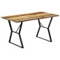 vidaXL Esstisch 140x80x76 cm Altholz Massiv vidaXL Esstisch 140x80x76 cm Altholz Massiv