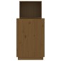 vidaXL Schreibtisch Honigbraun 110x53x117 cm Massivholz Kiefer vidaXL Schreibtisch Honigbraun 110x53x117 cm Massivholz Kiefer