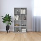vidaXL Bücherregal/Sideboard Grau Sonoma 66×30×130 cm Holzwerkstoff vidaXL Bücherregal/Sideboard Grau Sonoma 66×30×130 cm Holzwerkstoff