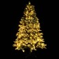 vidaXL Weihnachtsbaum mit LEDs & Kiefernzapfen Grün 195 cm PVC & PE vidaXL Weihnachtsbaum mit LEDs & Kiefernzapfen Grün 195 cm PVC & PE