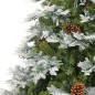 vidaXL Weihnachtsbaum mit LEDs & Kiefernzapfen Grün 195 cm PVC & PE vidaXL Weihnachtsbaum mit LEDs & Kiefernzapfen Grün 195 cm PVC & PE