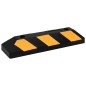 vidaXL Reflektierende Parkblöcke 2 Stk. 56x15x10 cm Gummi vidaXL Reflektierende Parkblöcke 2 Stk. 56x15x10 cm Gummi