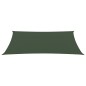 vidaXL Sonnensegel 160 g/m² Dunkelgrün 2x4,5 m HDPE vidaXL Sonnensegel 160 g/m² Dunkelgrün 2x4,5 m HDPE