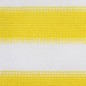 vidaXL Balkon-Sichtschutz Gelb und Weiß 75x300 cm HDPE vidaXL Balkon-Sichtschutz Gelb und Weiß 75x300 cm HDPE