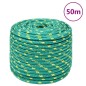 vidaXL Bootsseil Grün 12 mm 50 m Polypropylen vidaXL Bootsseil Grün 12 mm 50 m Polypropylen
