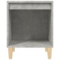 vidaXL Nachttisch Betongrau 40x35x50 cm vidaXL Nachttisch Betongrau 40x35x50 cm
