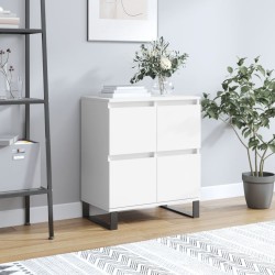vidaXL Sideboard Weiß 60x35x70 cm Holzwerkstoff