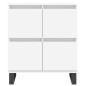 vidaXL Sideboard Weiß 60x35x70 cm Holzwerkstoff vidaXL Sideboard Weiß 60x35x70 cm Holzwerkstoff