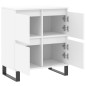 vidaXL Sideboard Weiß 60x35x70 cm Holzwerkstoff vidaXL Sideboard Weiß 60x35x70 cm Holzwerkstoff