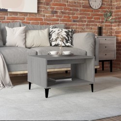 vidaXL Couchtisch Grau Sonoma 60x50x40 cm Holzwerkstoff