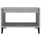 vidaXL Couchtisch Grau Sonoma 60x50x40 cm Holzwerkstoff vidaXL Couchtisch Grau Sonoma 60x50x40 cm Holzwerkstoff
