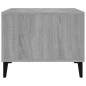 vidaXL Couchtisch Grau Sonoma 60x50x40 cm Holzwerkstoff vidaXL Couchtisch Grau Sonoma 60x50x40 cm Holzwerkstoff