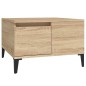 vidaXL Couchtisch Sonoma-Eiche 55x55x36,5 cm Holzwerkstoff vidaXL Couchtisch Sonoma-Eiche 55x55x36,5 cm Holzwerkstoff