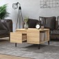 vidaXL Couchtisch Sonoma-Eiche 55x55x36,5 cm Holzwerkstoff vidaXL Couchtisch Sonoma-Eiche 55x55x36,5 cm Holzwerkstoff