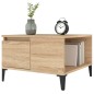 vidaXL Couchtisch Sonoma-Eiche 55x55x36,5 cm Holzwerkstoff vidaXL Couchtisch Sonoma-Eiche 55x55x36,5 cm Holzwerkstoff