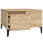 vidaXL Couchtisch Sonoma-Eiche 55x55x36,5 cm Holzwerkstoff vidaXL Couchtisch Sonoma-Eiche 55x55x36,5 cm Holzwerkstoff