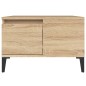 vidaXL Couchtisch Sonoma-Eiche 55x55x36,5 cm Holzwerkstoff vidaXL Couchtisch Sonoma-Eiche 55x55x36,5 cm Holzwerkstoff
