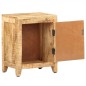 vidaXL Nachttisch 40x30x50 cm Massivholz Mango vidaXL Nachttisch 40x30x50 cm Massivholz Mango
