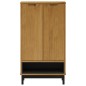 vidaXL Schuhschrank FLAM 59,5x35x107 cm Massivholz Kiefer