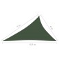 vidaXL Sonnensegel 160 g/m² Dunkelgrün 4x5x6,8 m HDPE vidaXL Sonnensegel 160 g/m² Dunkelgrün 4x5x6,8 m HDPE