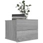 vidaXL Nachttische 2 Stk. Grau Sonoma 40x30x30 cm Holzwerkstoff vidaXL Nachttische 2 Stk. Grau Sonoma 40x30x30 cm Holzwerkstoff