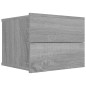 vidaXL Nachttische 2 Stk. Grau Sonoma 40x30x30 cm Holzwerkstoff vidaXL Nachttische 2 Stk. Grau Sonoma 40x30x30 cm Holzwerkstoff