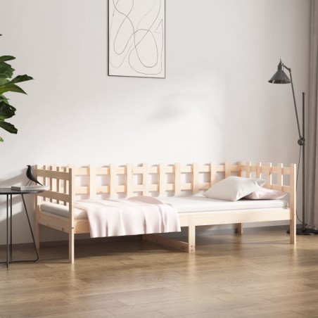 vidaXL Tagesbett 90x200 cm Massivholz Kiefer