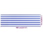 vidaXL Balkon-Sichtschutz Blau und Weiß 75x400 cm HDPE vidaXL Balkon-Sichtschutz Blau und Weiß 75x400 cm HDPE