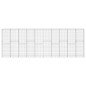 vidaXL Gabionenwand mit Abdeckung Verzinkter Stahl 600×30×200 cm vidaXL Gabionenwand mit Abdeckung Verzinkter Stahl 600×30×200 cm