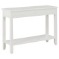 Konsolentisch Weiß 110 x 35 x 80 cm Holz Konsolentisch Weiß 110 x 35 x 80 cm Holz