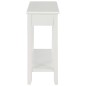 Konsolentisch Weiß 110 x 35 x 80 cm Holz Konsolentisch Weiß 110 x 35 x 80 cm Holz