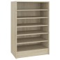 vidaXL Schuhschrank Sonoma-Eiche 60x35x92 cm Holzwerkstoff vidaXL Schuhschrank Sonoma-Eiche 60x35x92 cm Holzwerkstoff
