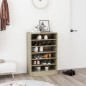 vidaXL Schuhschrank Sonoma-Eiche 60x35x92 cm Holzwerkstoff vidaXL Schuhschrank Sonoma-Eiche 60x35x92 cm Holzwerkstoff